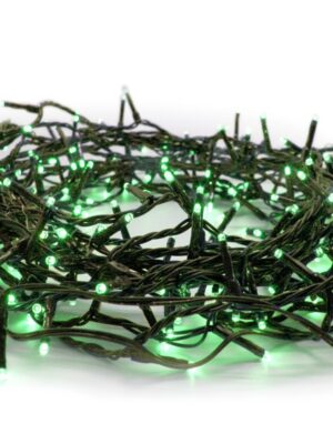 ΛΑΜΠΑΚΙΑ 300 LED ΣΕ ΣΕΙΡΑ ΠΡΑΣΙΝΑ ΚΑΟΥΤΣΟΥΚ ΑΝΤΑΠΤΟΡΑ 31VDC ΜΕ ΔΥΝΑΤΟΤΗΤΑ ΕΠΕΚΤΑΣΗΣ MAX 2 ΣΕΤ & ΚΑΛΩΔΙΟ ΜΑΥΡΟ 3m IP44 50mm