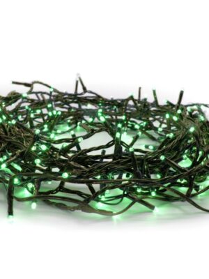 ΛΑΜΠΑΚΙΑ 300 LED ΣΕ ΣΕΙΡΑ ΚΑΟΥΤΣΟΥΚ ΠΡΑΣΙΝΟ ΑΝΑ 50mm ΑΝΤΑΠΤΟΡΑ 31VDC ΜΕ 8 ΠΡΟΓΡΑΜΜΑΤΑ & ΚΑΛΩΔΙΟ ΠΡΑΣΙΝΟ IP44 15mm