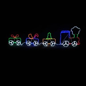 ΤΡΕΝΟ ΜΟΝΟΚΑΝΑΛΟΣ ΦΩΤΟΣΩΛΗΝΑΣ 312 LED 13m ΣΤΑΘΕΡΑ ΠΟΛΥΧΡΩΜΑ IP44 2000x510mm ΜΕ 1.5m ΚΑΛΩΔΙΟ