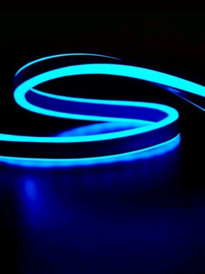 ΦΩΤΟΣΩΛΗΝΑΣ ΝΕΟΝ 100LED/M ΜΠΛΕ ΣΤΑΘEΡΟ ΔΙΠΛΗ ΠΛΕΥΡΑ 50m IP44 1.5m ΚΑΛΩΔΙΟ 3 ΣΕΤ ΦΙΣ ΣΥΝΔΕΣΜΟΙ & ΤΑΠΕΣ