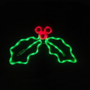 ΓΚΙ ΜΟΝΟΚΑΝΑΛΟΣ ΦΩΤΟΣΩΛΗΝΑΣ 60 LED 2.5m ΠΡΑΣΙΝΟ & KOKKINO IP65 450x320mm ΜΕ 1.5m ΚΑΛΩΔΙΟ