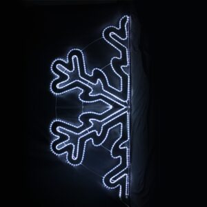 ΜΙΣΗ ΧΙΟΝΟΝΙΦΑΔΑ ΜΟΝΟΚΑΝΑΛΟΣ ΦΩΤΟΣΩΛΗΝΑΣ 684 LED 19m ΨΥΧΡΟ ΛΕΥΚΟ ΣΤΑΘΕΡΑ IP44 1000x2400mm ΜΕ 1.5m ΚΑΛΩΔΙΟ