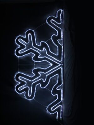 ΜΙΣΗ ΧΙΟΝΟΝΙΦΑΔΑ ΜΟΝΟΚΑΝΑΛΟΣ ΦΩΤΟΣΩΛΗΝΑΣ 684 LED 19m ΨΥΧΡΟ ΛΕΥΚΟ ΣΤΑΘΕΡΑ IP44 1000x2400mm ΜΕ 1.5m ΚΑΛΩΔΙΟ