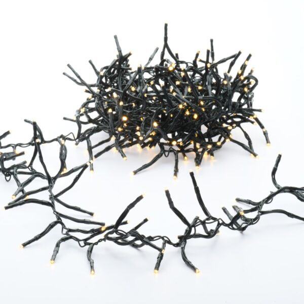 ΛΑΜΠΑΚΙΑ 700 LED ΣΕ ΣΕΙΡΑ ΘΕΡΜΟ ΛΕΥΚΟ ΚΑΟΥΤΣΟΥΚ ΑΝΑ 50mm ΑΝΤΑΠΤΟΡΑ 31VDC ΜΕ 8 ΠΡΟΓΡΑΜΜΑΤΑ & ΚΑΛΩΔΙΟ ΠΡΑΣΙΝΟ IP44 11.5mm