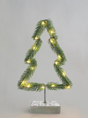 ΔΙΑΚΟΣΜΗΤΙΚΟ ΔΕΝΤΡΟ 15 MINI LED ΘΕΡΜΟ ΛΕΥΚΟ ΜΕ ΜΠΑΤΑΡΙΕΣ 2ΧAA IP20 H400mm