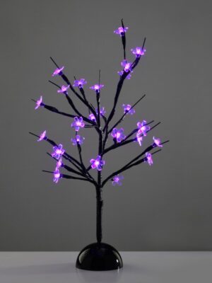 ΔΙΑΚΟΣΜΗΤΙΚΟ ΔΕΝΤΡΟ ME 25 LED ΜΩΒ & ΜΠΑΤΑΡΙΑ 3ΧAA IP20 100Χ100Χ450mm