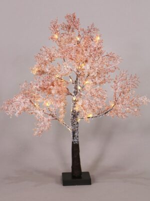 ΔΙΑΚΟΣΜΗΤΙΚΟ ΧΙΟΝΟΔΕΝΤΡΟ 29 LED ΘΕΡΜΟ ΛΕΥΚΟ ΜΕ ΜΠΑΤΑΡΙΕΣ 3ΧΑΑ IP20 100X100X600mm