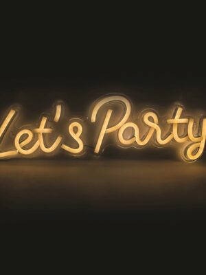 LET'S PARTY 125 NEON LED ΛΑΜΠ USB ΚΑΛ 2m ΘΕΡΜΟ IP20 41*1,6 *13,5cm 2m ΚΑΛ