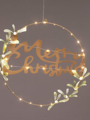 ΚΡΕΜΑΣΤΟ ΕΠΙΓΡΑΦΗ MERRY CHRISTMAS ΔΙΑΚΟΣΜΗΤΙΚΟ 40LED ΘΕΡΜΟ ΣΤΑΘΕΡΟ ΜΠΑΤΑΡΙΕΣ 2ΧΑΑ (ΔΕΝ ΣΥΜΠ) IP20 400mm