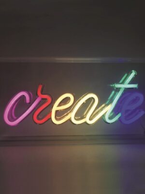 CREATE 90 NEON LED ΛΑΜΠ USB ΚΑΛ 2m ΠΟΛΥΧΡΩΜΑ IP20 30*4,6*15cm