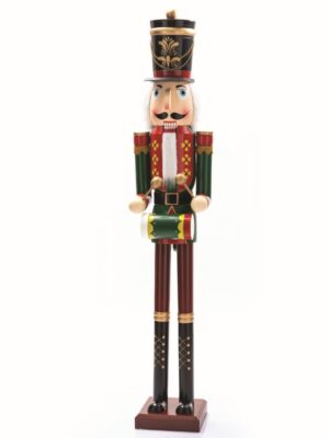 ΚΑΡΥΟΘΡΑΥΣΤΗΣ ΜΕ ΣΚΗΠΤΡΟ ΜΠΛΕ & ΚΟΚΚΙΝΟΣ Υ1800mm