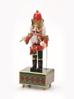 ΚΑΡΥΟΘΡΑΥΣΤΗΣ ΒΑΣΙΛΙΑΣ ΜΕ ΤΥΜΠΑΝΟ & ΜΟΥΣΙΚΟ ΚΟΥΤΙ Υ320mm