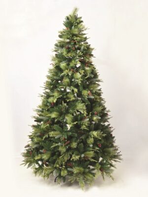 MONT-BLANC ΧΡΙΣΤΟΥΓΕΝΝΙΑΤΙΚΟ ΔΕΝΤΡΟ PE/HARD NEEDLE BERRIES & ΚΟΥΚΟΥΝΑΡΙΑ Υ2400mm