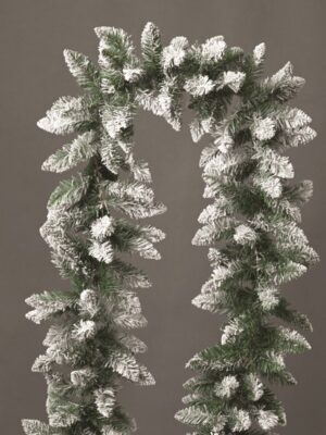 ΧΡΙΣΤΟΥΓΕΝΝΙΑΤΙΚΟ ΓΙΡΛΑΝΤΑ ΧΙΟΝΙΣΜΕΝΑ PVC 400mm