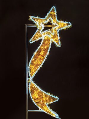 ΕΠΙΣΤΗΛΟ ΔΙΑΚΟΣΜΗΤΙΚΟ ΠΕΦΤΑΣΤΕΡΙ ΜΕ ΚΟΡΔΕΛΑ 372 LED ΜΟΝΟΚΑΝΑΛΟ 8m & LED ΛΑΜΠΑΚΙΑ ΣΕ ΣΕΙΡΑ ΘΕΡΜΟ & ΨΥΧΡΟ ΛΕΥΚΟ ΣΤΑΘΕΡΑ ΜΕ 1.5m ΚΑΛΩΔΙΟ IP65 600x1500mm