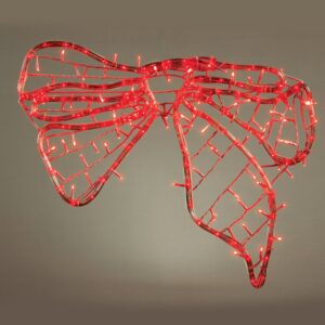 "BOW" 96 LED ΣΧΕΔΙΟ 4m ΜΟΝΟΚΑΝΑΛ ΦΩΤΟΣΩΛ & 96 LED ΛΑΜΠΑΚ ΣΕΙΡΑ ANTAΠΤ 36VDC RED IP44 60x45cm