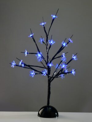 ΔΙΑΚΟΣΜΗΤΙΚΟ ΔΕΝΤΡΟ ME 25 LED ΜΠΛΕ & ΜΠΑΤΑΡΙΑ 3ΧAA IP20 100Χ100Χ450mm