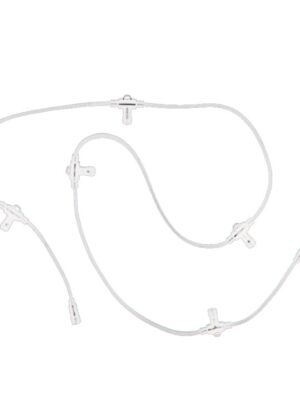 ΚΑΛΩΔΙΟ ΛΕΥΚΟ ΣΥΝΔΕΣΜΟΣ ΓΙΑ ΣΧΕΔΙΟ ΜΟΝΟΚΑΝΑΛΟΥ ΦΩΤΟΣΩΛΗΝΑ 1 ΣΕ 5 IP44 2.5m