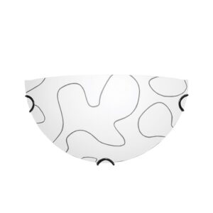 NETTO ΦΩΤΙΣΤΙΚΟ ΕΠΙΤΟΙΧΟ ΛΕΥΚΟ ΜΕΤΑΛΛΙΚΟ ΣΥΜΒΑΤΙΚΟ 1ΧΕ27 IP20 300Χ150mm