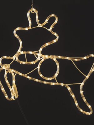 ΤΑΡΑΝΔΟΣ ΜΟΝΟΚΑΝΑΛΟΣ ΦΩΤΟΣΩΛΗΝΑΣ 72 LED 3m ΘΕΡΜΟ ΛΕΥΚΟ FLASH IP44 470x490mm ΜΕ 1.5m ΚΑΛΩΔΙΟ