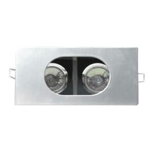 ΚΟΝΣΟΛΑ ΚΙΝΗΤΗ ΧΩΝΕΥΤΗ ΚΡΥΦΟΥ ΦΩΤΙΣΜΟΥ ΑΤΣΑΛΙ ΓΚΡΙ ΣΥΜΒΑΤΙΚΟ 2xM16 IP20 180x91x97mm