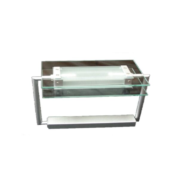 ΑΠΛΙΚΑ ΠΕΡΙΣΤΡΕΦΟΜΕΝΗ ΑΡΧΙΤΕΚΤΟΝΙΚΟΥ ΦΩΤΙΣΜΟΥ ΑΛΟΥΜΙΝΙΟ ΓΚΡΙ ΣΥΜΒΑΤΙΚΟ 1xT8 IP20 445x40x180mm