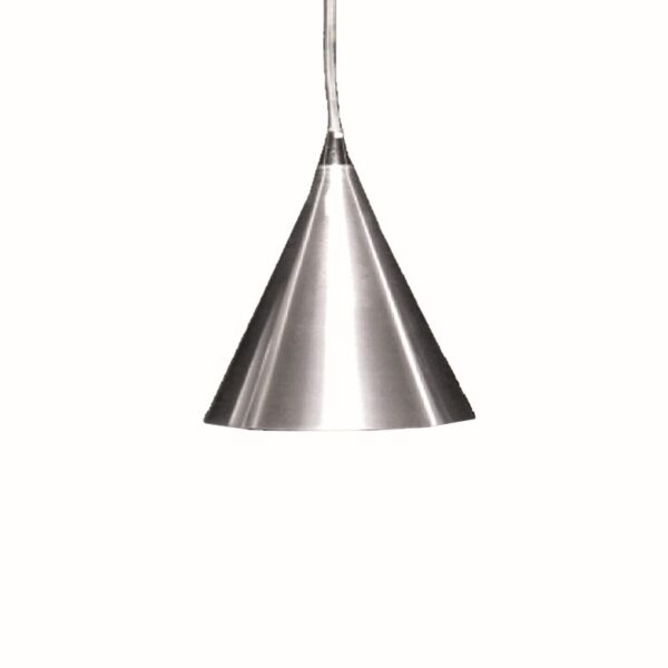 ΚΑΜΠΑΝΑ ΔΙΑΚΟΣΜΗΤΙΚΗ MINI ΑΛΟΥΜΙΝΙΟ ΑΣΗΜΙ ΣΥΜΒΑΤΙΚΟ 1xGU10 IP20 Φ120x195mm