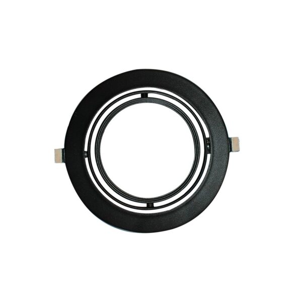 AR111 - ΚΟΝΣΟΛΑ ΣΠΟΤ ΦΩΤΙΣΜΟΥ ΧΩΝΕΥΤΗ ΚΕΝΗ ΑΣΤΑΛΙ ΜΑΥΡΗ IP20 Φ180x180mm