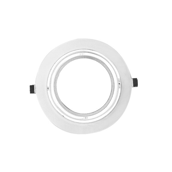 AR111 - ΚΟΝΣΟΛΑ ΣΠΟΤ ΦΩΤΙΣΜΟΥ ΧΩΝΕΥΤΗ ΚΕΝΗ ΑΣΤΑΛΙ ΛΕΥΚΗ IP20 Φ180x180mm