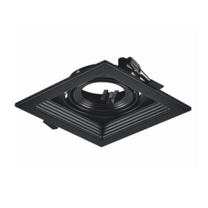 BLACK COLOR SPOT 1xGU10 130x130