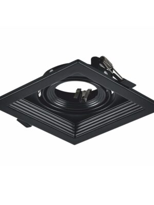 BLACK COLOR SPOT 1xGU10 130x130