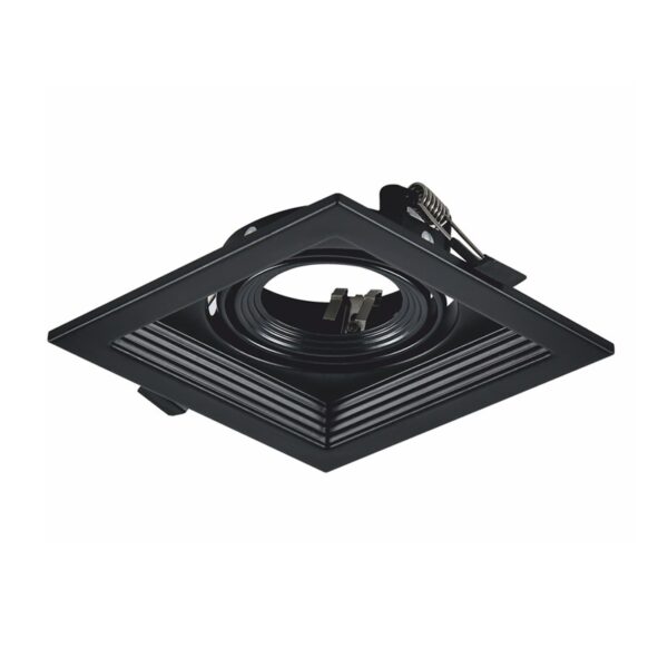 BLACK COLOR SPOT 1xGU10 130x130