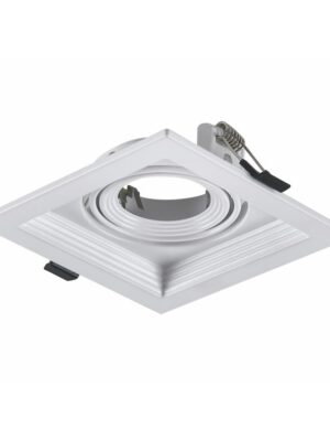 WHITE COLOR ΣΠΟΤ 1xGU10 130x130