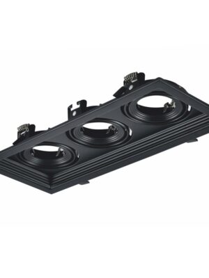 BLACK COLOR SPOT 3xGU10 130x320