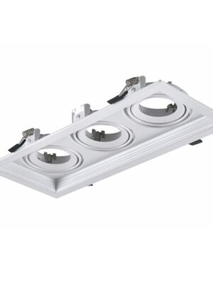 WHITE COLOR ΣΠΟΤ 3xGU10 130x320