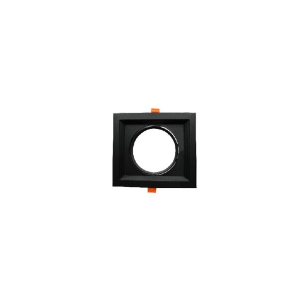 AR111 - ΚΟΝΣΟΛΑ ΧΩΝΕΥΤΗ ΓΙΑ ΣΠΟΤ ΑΣΤΑΛΙ ΜΑΥΡΗ IP20 Φ185x185mm