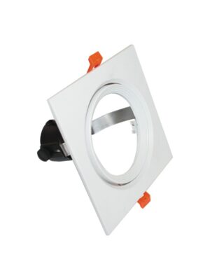 AR111 - ΚΟΝΣΟΛΑ ΧΩΝΕΥΤΗ ΓΙΑ ΣΠΟΤ ΑΣΤΑΛΙ ΛΕΥΚΗ IP20 Φ165x165mm