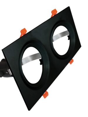 AR111 - ΚΟΝΣΟΛΑ ΧΩΝΕΥΤΗ ΓΙΑ ΣΠΟΤ ΑΣΤΑΛΙ ΜΑΥΡΗ IP20 Φ320x165mm