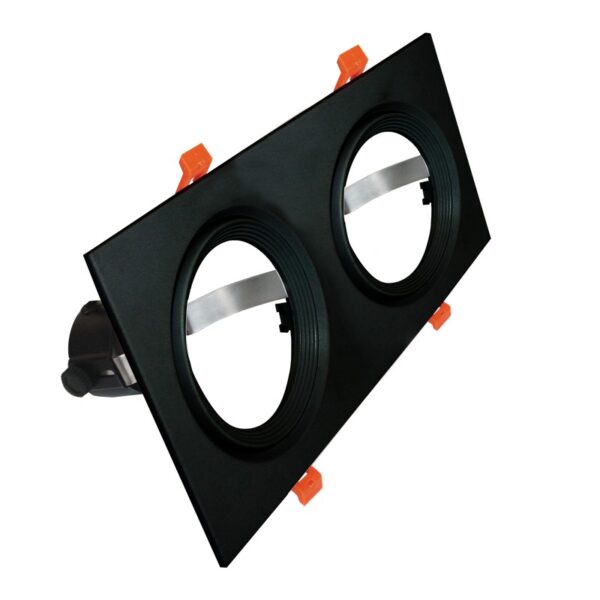 AR111 - ΚΟΝΣΟΛΑ ΧΩΝΕΥΤΗ ΓΙΑ ΣΠΟΤ ΑΣΤΑΛΙ ΜΑΥΡΗ IP20 Φ320x165mm