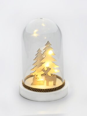 ΚΑΛΥΜΜΑ ΕΛΑΦΙΩΝ ΠΛΑΣΤΙΚΟ ΣΕ ΣΧΗΜΑ ΜΠΑΛΑΣ 8 MINI LED ΘΕΡΜΟ ΛΕΥΚΟ ΜΕ ΜΠΑΤΑΡΙΕΣ 2xΑΑΑ IP20 120x180mm