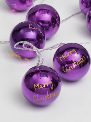 ΧΡΙΣΤΟΥΓΕΝΝΙΑΤΙΚΑ ΔΙΑΚΟΣΜΗΤΙΚΑ ΛΑΜΠΑΚΙΑ ΠΛΑΣΤΙΚΑ ΜΩΒ 10 LED ΣΕ ΣΕΙΡΑ ΘΕΡΜΟ ΛΕΥΚΟ ΜΠΑΤΑΡΙΕΣ 3xΑΑ ΜΕ ΚΑΛΩΔΙΟ ΔΙΑΦΑΝΟ 300mm IP20 1350mm