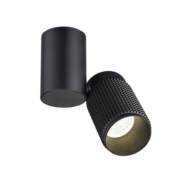 NETTO ΦΩΤΙΣΤΙΚΟ ΟΡΟΦΗΣ ΑmmΩΔΕΣ ΜΑΥΡΟ ΑΛΟΥΜΙΝΙΟ ΣΥΜΒΑΤΙΚΟ 1ΧGU10 IP20 129Χ256mm