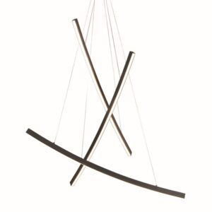 NAAVA-ΦΩΤΙΣΤΙΚΟ ΚΡΕΜΑΣΤΟ ΜΑΥΡΟ ΜΑΤ ΑΛΟΥΜΙΝΙΟΥ LED SMD 60W 3000Κ 4200LM IP20 1020Χ2000ΜΜ