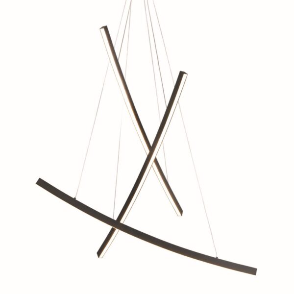 NAAVA-ΦΩΤΙΣΤΙΚΟ ΚΡΕΜΑΣΤΟ ΜΑΥΡΟ ΜΑΤ ΑΛΟΥΜΙΝΙΟΥ LED SMD 60W 3000Κ 4200LM IP20 1020Χ2000ΜΜ