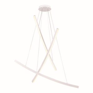 NAAVA-ΦΩΤΙΣΤΙΚΟ ΚΡΕΜΑΣΤΟ ΛΕΥΚΟ ΜΑΤ ΑΛΟΥΜΙΝΙΟΥ LED SMD 60W 3000Κ 4200LM IP20 1020Χ2000ΜΜ