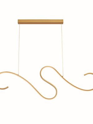 NETTO ΦΩΤΙΣΤΙΚΟ ΚΡΕΜΑΣΤΟ ΧΡΥΣΟ ΑΛΟΥΜΙΝΙΟ LED 27W 3000K 1890Lm IP20 1099Χ1750mm