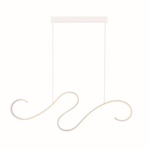 NETTO ΦΩΤΙΣΤΙΚΟ ΚΡΕΜΑΣΤΟ ΛΕΥΚΟ ΜΑΤ ΑΛΟΥΜΙΝΙΟ LED 27W 3000K 1890Lm IP20 1099Χ1750mm