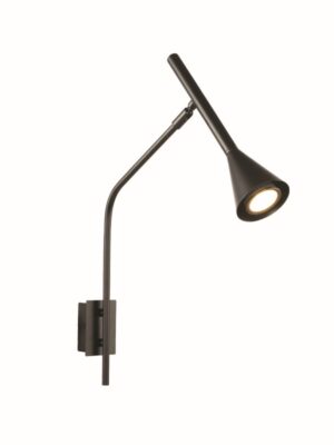 ΕΠΙΤΟΙΧΟ Φ/Σ 1XGU10 CLOUZOT ΜΑΥΡΟ ΜΕΤ/ΚΟ IP20 40X52X8CM