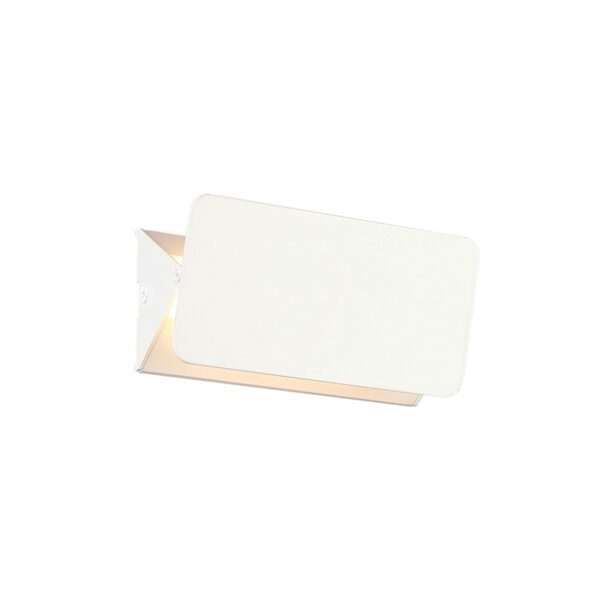 PYRAMID-ΦΩΤΙΣΤΙΚΟ ΕΠΙΤΟΙΧΟ ΛΕΥΚΟ ΑΛΟΥΜΙΝΙΟΥ LED SMD 5W 3000K 450LM IP20 16X8X5,5CM