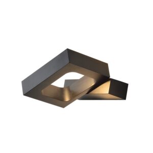 CYCLOP-ΦΩΤΙΣΤΙΚΟ ΕΠΙΤΟΙΧΟ ΜΑΥΡΟ ΑΛΟΥΜΙΝΙΟΥ LED COB 6W 3000K 540LM IP20 14,5X13X3CM